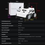 Yahboom MicroROS Robot Robot Kit ROS2 Artificial Intelligence 3D SLAM Mapping Navigation AI Visual Recognition ROS2 Without ESP32 Camera (Standard Edition)