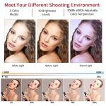 21 inch LED Ring Light with Tripod Stand, Video Ring Light for Selfie Photography Vlog Recording Conference Meeting Studio Portrait YouTube TikTok Makeup with Carrying Bag and Remote Control, CRI>97