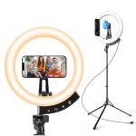 Aureday 12'' Ring Light with 62'' Tripod Stand and Magnetic Phone Holder, LED Ringlight with Selfie Wireless Remote, Circle Lighting for Video Recording, Makeup, TikTok, Photography