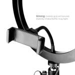 MeeA Led Ring Light 10 Inches - O Ring Lights with Phone Holder, 3 Dimmable Color 10 Brightness Levels, LED Lighting for Phone/Streaming/Photography/Makeup