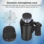 W IN-MIX G7 7-Piece Wired Dynamic Drum Mic Kit (Whole Metal)- Kick Bass, Tom/Snare & Cymbals Microphone Use for Drums, Vocal, Other Instrument Complete with Thread Clip, Mics Holder