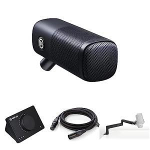Elgato Wave DX Dynamic Microphone Bundle, XLR, USB, Free Mixer Software, Starter-Friendly Audio Kit, PC/Mac