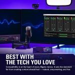 Elgato Wave DX Dynamic Microphone Bundle, XLR, USB, Free Mixer Software, Starter-Friendly Audio Kit, PC/Mac