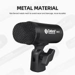 D Debra DK7 Pro 7-Piece Wired Drum Microphone Kit for Performing and Recording Drummers, Includes Mics, Mic Clip with Options for Kick Drums, Snare, Rack/Floor Toms, Congas and Cymbals