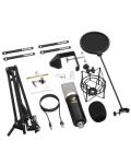 TONOR Condenser Microphone 192kHz/24Bit, USB Cardioid Computer Mic Kit with Upgraded Boom Arm/Spider Shock Mount for Recording, Streaming, Gaming, Podcasting, Voice Over, YouTube, TC-2030