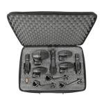 Shure PG ALTA 7-Piece Drum Microphone Kit for Performing and Recording Drummers - Includes Mics, Mounts and Cables with options for Kick Drums, Snare, Rack/Floor Toms, Congas and Cymbals (PGADRUMKIT7)