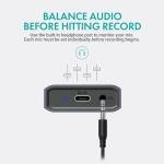 Movo USB Podcast Equipment Bundle for 4 – USB Interface with 4 UM700 Condenser Microphones – 4-Port Powered Hub for Streaming, Podcasting, Interviews