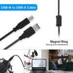 USB Streaming Podcast PC Microphone: Professional Computer Mic 192kHz/24bit Studio Cardioid Condenser Mic Kit with Sound Card Boom Arm Shock Mount Pop Filter, for Skype