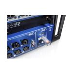 Soundcraft Ui24R Rack-Mountable Laptop or Tablet-Controlled, 24 input Digital Audio Mixer with onboard Signal Processing. Blue and Gray