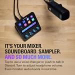 Elgato XLR Dock – For Stream Deck +, XLR-to-USB Mic Interface, Customizable Audio Mixer, 75 dB Gain/Phantom Power/Clipguard – Mac/PC, Stream Deck Not Included