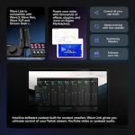 Elgato XLR Dock – For Stream Deck +, XLR-to-USB Mic Interface, Customizable Audio Mixer, 75 dB Gain/Phantom Power/Clipguard – Mac/PC, Stream Deck Not Included