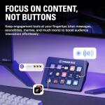 Elgato Stream Deck MK.2 – Studio Controller, 15 macro keys, trigger actions in apps and software like OBS, Twitch, ​YouTube and more, works with Mac and PC