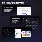 Elgato Stream Deck MK.2 – Studio Controller, 15 macro keys, trigger actions in apps and software like OBS, Twitch, ​YouTube and more, works with Mac and PC