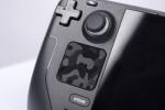 Luck&Link Touchpad Protector Steam Deck,Protective Skin Texture Sticker for Steamdeck OLED&LCD Touch Trackpads,High end Textured Skin (Shadow Camouflage-Black)