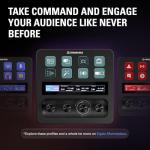 Elgato Stream Deck +, Audio Mixer, Production Console and Studio Controller for Content Creators, Streaming, Gaming, with customizable touch strip dials and LCD keys, works with Mac and PC