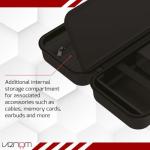 Venom Handheld PC Storage Case – Compatible with Steam Deck, Asus Rog Ally, Logitech G Cloud, MSI Claw, Lenovo Legion Go
