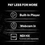Osee GoStream Deck HDMI Pro Live Streaming Multi Camera Video Mixer Switcher with NDI Updatable