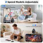 OUTXE Wireless Auto Clicker for iPhone, Bluetooth Phone Screen Tapper with Battery for Hands Free, Silent & Adjustable Speed Finger Clicker for Tiktok Live Broadcasts Likes, Gaming, Reward Task