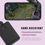 Auto Clicker for Smart Phone, Phone Screen Device Speed Clicker for Android IOS Apps, Fast Click Simulation Finger Continuous Click for Gaming, Live Broadcasts Likes, Adjustable Speed Physical Clicker
