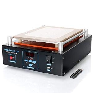YIHUA 946A-III Digital LCD Screen Separator 5V 2A USB Power Supply with Built-in Long-Lasting Vacuum Pump for Mobile Ipad °F /°C (Aluminum Panel Size: 28cm x 22cm /11" x 8.7" ±0.05)