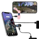 Auto Clicker for Smart Phone,Phone Screen Device Speed Clicker for iPhone iPad Apps, Smart Automatic Screen clicker for Game,Live Broadcasts Likes, Games, Shopping, Reward Tasks (Black)