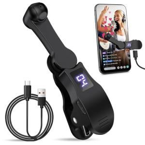 Auto Clicker for Smart Phone, Phone Screen Device Speed Clicker for Android IOS Apps, Fast Click Simulation Finger Continuous Click for Gaming, Live Broadcasts Likes, Adjustable Speed Physical Clicker