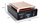 YIHUA 946A-III Digital LCD Screen Separator 5V 2A USB Power Supply with Built-in Long-Lasting Vacuum Pump for Mobile Ipad °F /°C （Aluminum Panel Size: 28cm x 22cm /11" x 8.7" ±0.05）