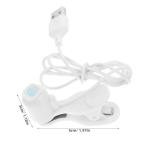 Gadpiparty Screen Clicker para Tablet para Automatic Phone Live Broadcasts Gaming Phones Auto Clicker for Mobile Phone Bracket for Deals Shopping Mini Abs White Computer, 5X2CM