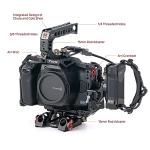 Tilta Camera Cage for BMPCC 6K Pro/G2 | Protective Gear | Mount Accessories | Compatible with Blackmagic Design Pocket Cinema Camera 6K Pro (Black, Advanced Kit)