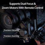 DJI RS 4 Pro Combo, 3-Axis Gimbal Stabilizer for DSLR & Cinema Cameras, Native Vertical Shooting, 4.5kg/10lbs Payload, Image Transmitter & Focus Pro Motor, Condenser Shotgun Microphone