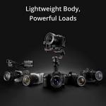 DJI RS 3 Pro Combo, 3-Axis Gimbal Stabilizer for DSLR and Cinema Cameras Canon/Sony/Panasonic/Nikon/Fujifilm/BMPCC, Automated Axis Locks, Carbon Fiber Arms, Includes Ronin Image Transmitter, Black