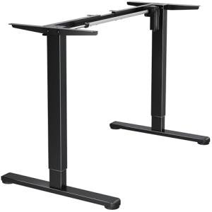 BONTEC Electric Standing Desk Frame, Height Adjustable Sit Stand Desk Base Ergonomic (Single Motor)