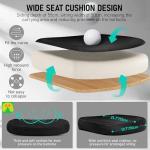 BESTFAIR High Back Ergonomic Office Chair, Breathable Mesh Desk Chair with Lumbar Support, Adjustable Headrest, Flip-up Armrests, Computer Gaming Chair