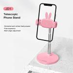 OATSBASF Cute Chat Stand, Angle Height Adjustable Cell Phone Stand for Desk, Kawaii Phone Holder Stand for Recording, Compatible with iPhone, All Phones (Pink)