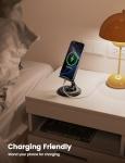 Lamicall Cell Phone Stand for Desk - [360° Rotation] Sturdy Adjustable Desktop Phone Holder, Foldable Mobile Stand, Office Desk Accessories for iPhone 16 15 14 Pro Max, Galaxy S25 S24, All Phones