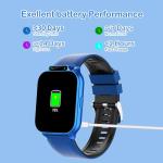 Kids Smart Watch Boys with Fitness & Sleep Tracker, Waterproof Smart Watch for Kids Age 5-12, Sport Modes Heart Rate SOS Button HD Camera DIY Dial Games Music Recorder, NO APP/Phone, Boys Gifts Toys