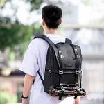K&F Concept Camera Backpack, Camera Bags for Photographers Large Capacity Camera Case with Raincover,15-15.6 Inch Laptop Compartment Compatible for Canon/Nikon/Sony/DJI Mavic Drone(Backpack 20L)