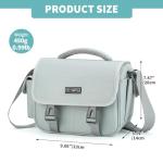 G-raphy Digital Camera Bag DSLR SLR Camera Sling Bag Anti-theft Design Women Men for Cameras, Lenses,Tripods, Cables, Photography Accessories