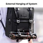 K&F Concept Camera Backpack, Camera Bags for Photographers Large Capacity Camera Case with Raincover,15-15.6 Inch Laptop Compartment Compatible for Canon/Nikon/Sony/DJI Mavic Drone(Backpack 20L)