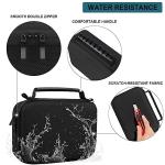 Supmay Hard Travel Case for Sony ZV-1F / ZV-1 / ZV-1 II Digital Camera, Protective Cases Bag Fits Vlogger Accessory Kit Tripod and Microphone, Extra Zipper Pocket fit Battery Charger, Black
