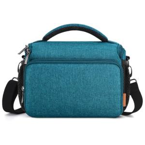 DOMISO Camera Bag Case Waterproof Anti-shock Shoulder Bag, Teal