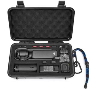 Lekufee Travel Waterproof Hard Case Compatible with DJI Osmo Pocket 3/Creator Combo/Power Expansion Combo/DJI Pocket 3 Video Camera/Vlogging Camera and Accessories(Case & Bag Only)