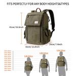 Zecti Camera Backpack 17" for Photography DSLR/SLR/Mirrorless Camera Bag Waterproof with Tripod Holder & Removable Modular Inserts & Rain Cover with Canon, Nikon, Sony