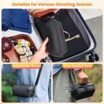Semaiki Carrying Case for DJI Osmo Pocket 3,Waterproof Storage Bag Professional for DJI Osmo Pocket 3 Creator Combo Accessories,Portable Outdoor Camera Organizer