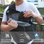 Lekufee Travel Waterproof Hard Case Compatible with DJI Osmo Pocket 3/Creator Combo/Power Expansion Combo/DJI Pocket 3 Video Camera/Vlogging Camera and Accessories(Case & Bag Only)