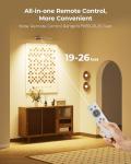 PopoIron Wireless LED Picture Light for Wall Art with Remote, 3 Color Temps, Dimmable, 12000mAh Battery Operated Sconce for Gallery Library Museum Frame Painting Artwork Photo Display