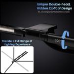 EYOCEAN Desk Lamp with Clamp, 31.5" LED Desk Lamp for Home Office, 24W Gesture Sensing Control Desk Light, Dimmable & Color Temperature, Eye-Caring Office Lamp, Brightest Architect Lamp for Screen