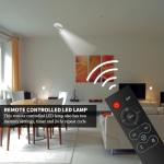 Method Lights Wireless LED Picture Light, Wireless Ceiling Mounted Spotlight for Artwork, Painting, Photo Display, Remote Control, 11 Color Temperature Settings, Dimmer, Timer, Rechargeable Battery