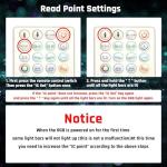 RGB Hexagon Lights - 4 Music Modes Hexagon LED Lights Dimmable, 358 Color Modes, Remote Control, IP54 Waterproof, DIY for Gaming Room, Gym, Party, Bar