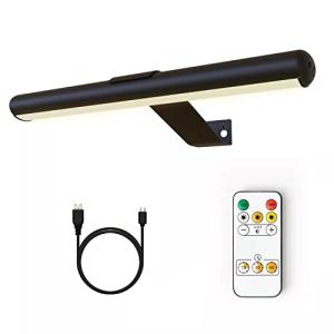 Arixinks Picture Light with Remote,Battery Painting Light with 3 Lighting Colors Rechargeable,Art Light Display Wall Light with Dimmable Timer, Full Metal Picture Light for Picture Gallery Dart